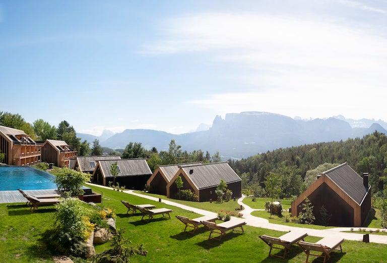 Where guests can wander at Adler Lodge Ritten. 