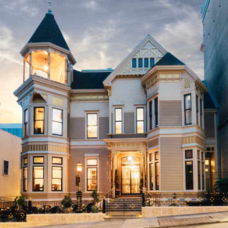 Mansion on Sutter, Victorian mansions in San Francisco