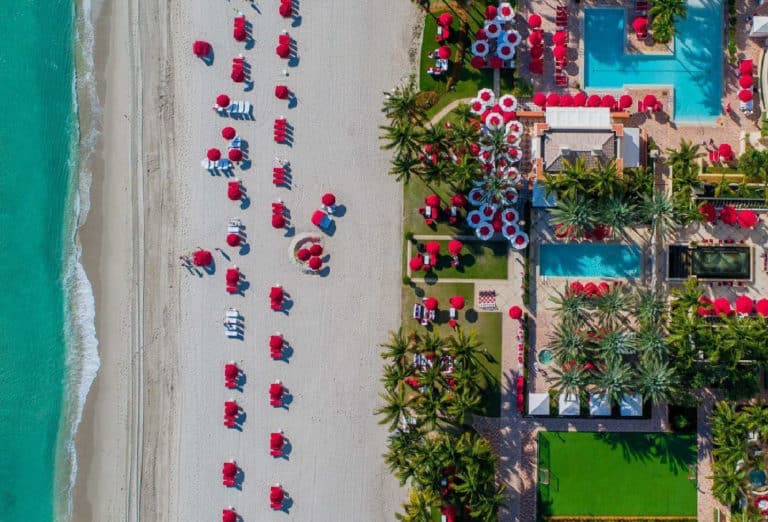 Acqualina resort, best resorts in South Florida