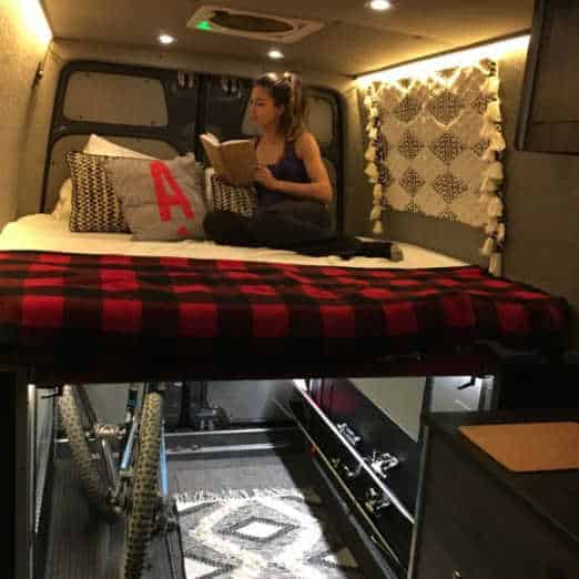 van lodging, van lodging in Colorado, sleep in a van