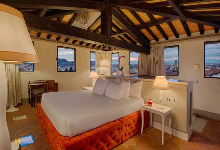 rooms at Firenze Porta Rossa, what are the rooms like at Firenze Porta Rossa, hotel rooms Florence Italy